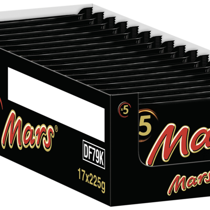 5 X MARS MULTIPACK 45g. 225 G.