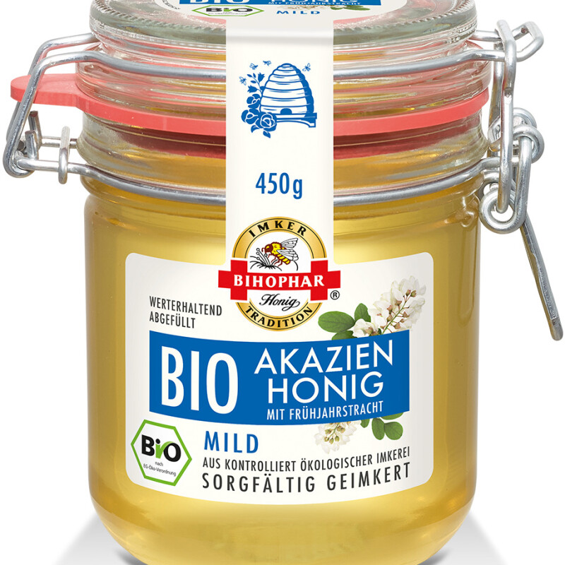 BIHOPHAR BIO AKAZIEN HONIG 450 G.