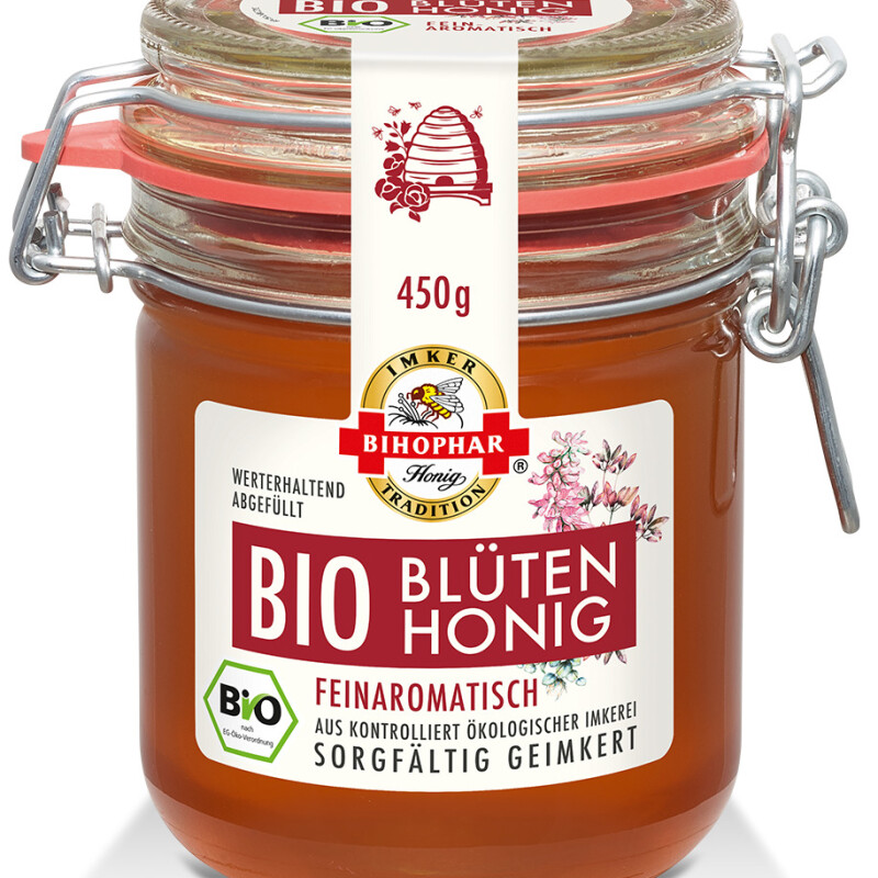 BIHOPHAR BIO BLUETEN HONIG 450 G.