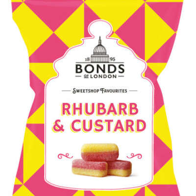 BONDS RHUBARB & CUSTARD  130 G.