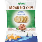 B.YOND HAWAIIAN SEA SALT PEPPER & LIME BROWN RICE CHIPS  184 G.