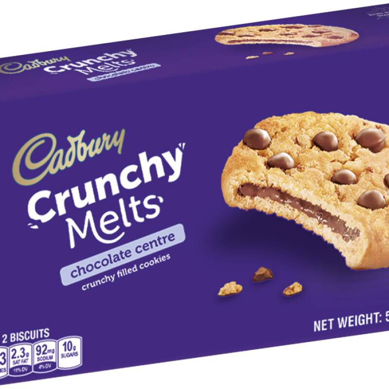 CADBURY MELTS COOKIES  156 G.