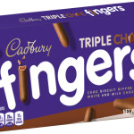 CADBURY TRIPLE CHOC FINGERS  110 G.