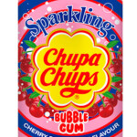 CHUPA CHUPS CHERRY BUBBLE GUM  0.345 L.  - CAN