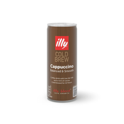 ILLY COFFEE COLD BREW CAPPUCCINO  250 ML. - CAN