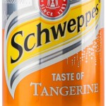 SCHWEPPES TANGERINE 0.33 L.  - CAN