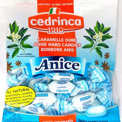 CEDRINCA  ANISE CANDY 150 G.