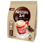 NESCAFE 3 IN 1 CREAMY LATTE BAG   110 X 15 G.