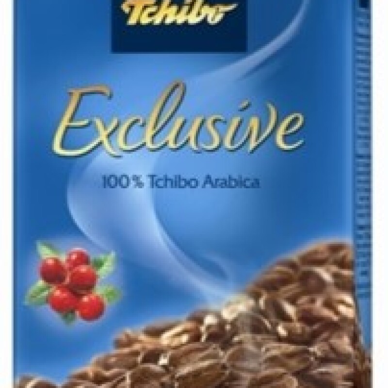 TCHIBO EXCLUSIVE GROUND COFFEE 250 G.