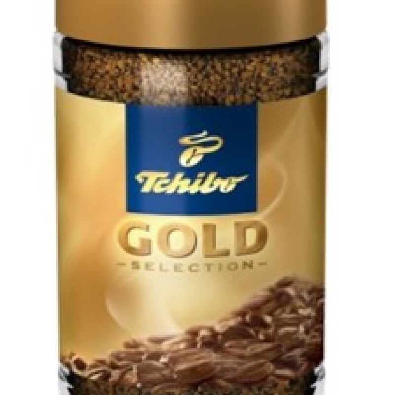 TCHIBO GOLD SELECTION INSTANT COFFEE200 G. - GLASS