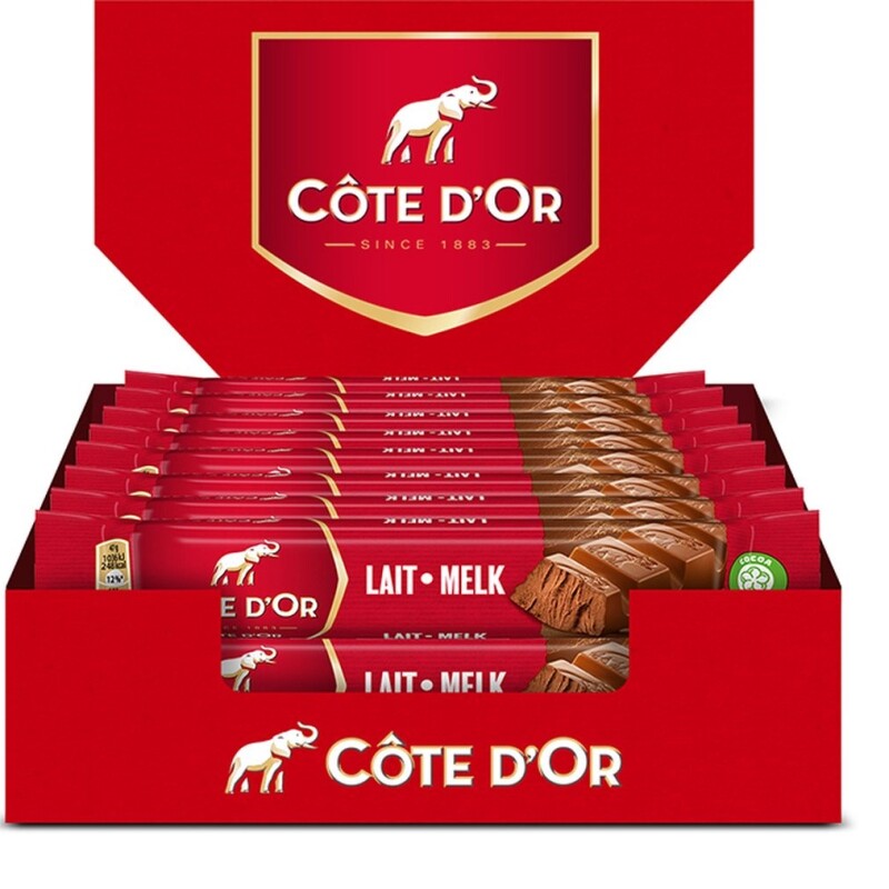 COTE D'OR MILK CHOCOLATE BAR  347 G.