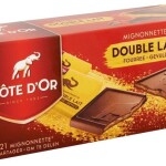 COTE D'OR MIGNONNETTE DOUBLE LAIT CHOCOLATE BARS  210 G.