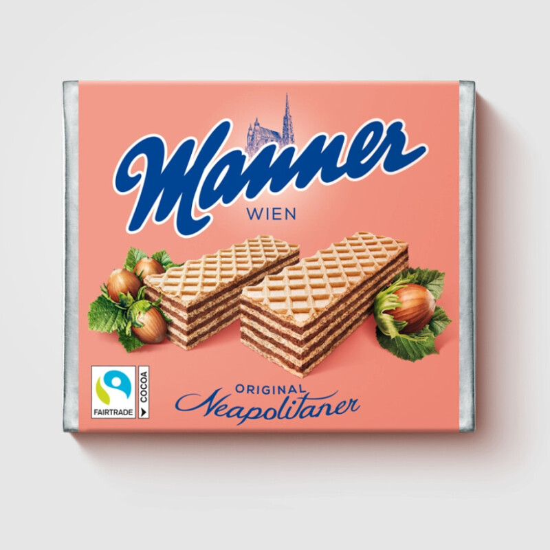 MANNER NEAPOLITANER ORIGINAL WAFERS  75 G.