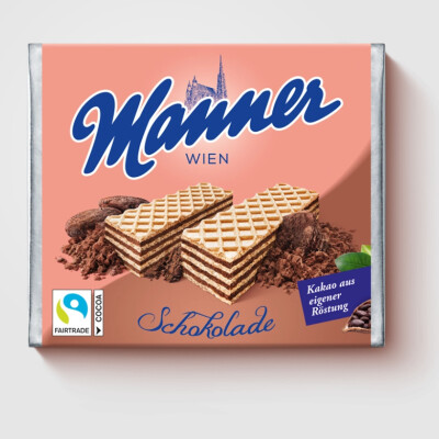 MANNER SCHOKOLADE WAFERS  75 G.