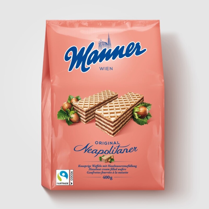 MANNER NEAPOLITANER ORIGINAL WAFERS  400 G.