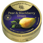 CAVENDISH & HARVEY FRUIT TIN - PEAR & BLACKBERRY   7 oz.