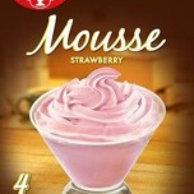 DR. OETKER STRAWBERRY MOUSSE 2.4 OZ.