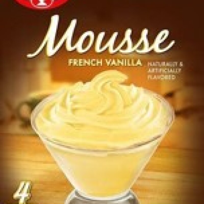 DR. OETKER FRENCH VANILLA MOUSSE  2.7 OZ.