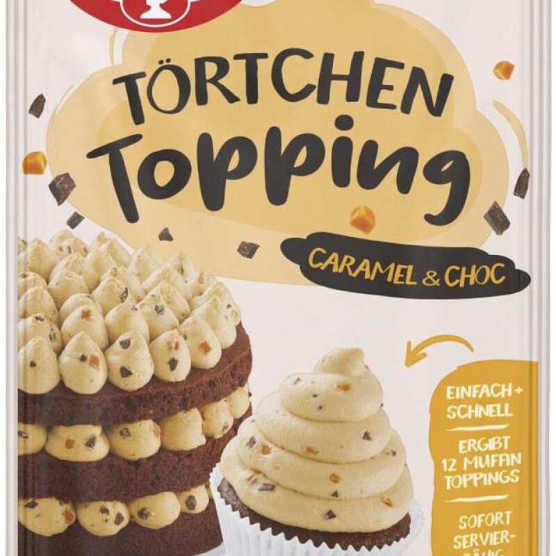 DR. OETKER TORTEN TOPPING CARAMEL CHOCOLATE 83g