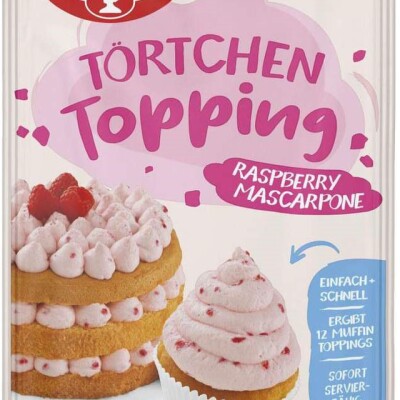 DR. OETKER TORTEN TOPPING RASPBERRY MASCARPONE 50g