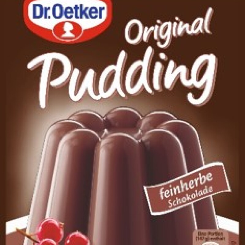 DR. OETKER ORIGINAL PUDDING FEINHERBE SCHOKOLADE  3 ER