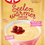 DR. OETKER SEELEN WAERMER FAMILIEN CREME PUDDING Grieß   91 G.