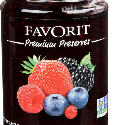 FAVORIT PREMIUM PRESERVES FOREST BERRY 12.3 oz.