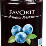 FAVORIT PREMIUM PRESERVES BLUEBERRY 12.3 oz.