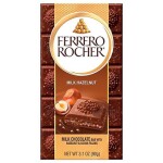 FERRERO ROCHER MILK HAZELNUT TABLET  90 G.