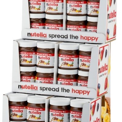 NUTELLA  FLOORSTAND 220 g.  (7.7oz.)