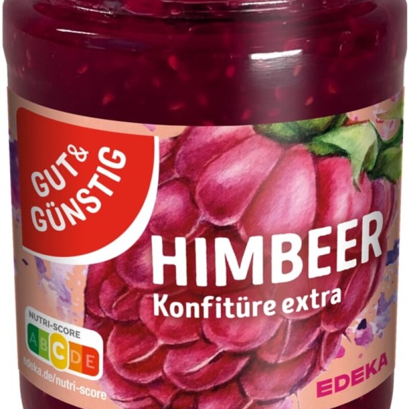 G&G KONFITUERE EXTRA HIMBEERE   450G