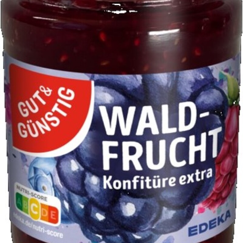 G&G KONFITUERE EXTRA WALDFRUCHT   450G