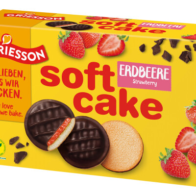 GRIESSON SOFT CAKE ERDBEERE 300g