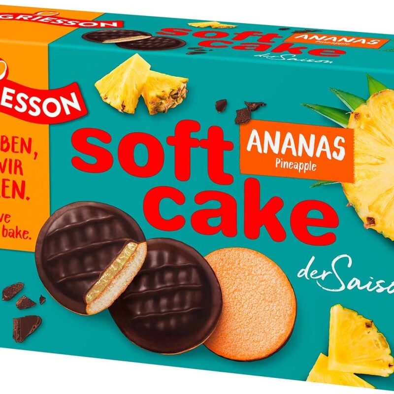 GRIESSON SOFT CAKE ANANAS / PINEAPPLE 300g