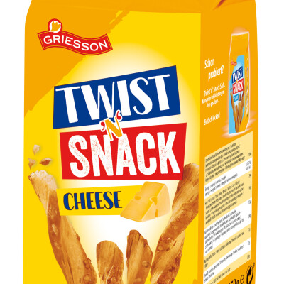 GRIESSON TWIST'N' SNACK KAESE 150g