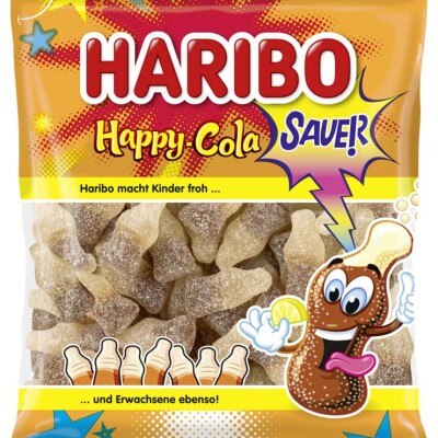 HARIBO SAUER HAPPY COLA  1175 G.