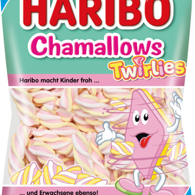 HARIBO CHAMALLOWS TWIRLIES  200G.