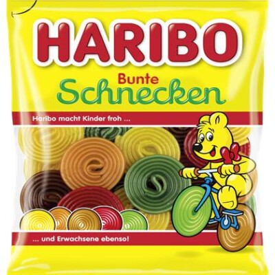 HARIBO ROTELLA FRUCHT & COLA SCHNECKEN  160 G.