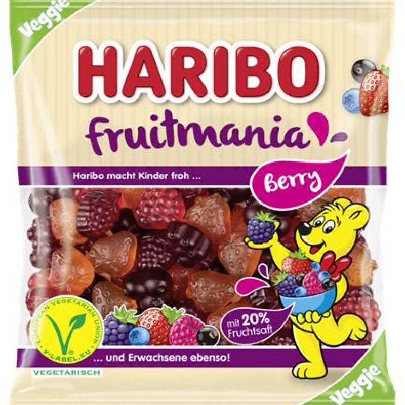 HARIBO FRUITMANIA BERRY  160 G.