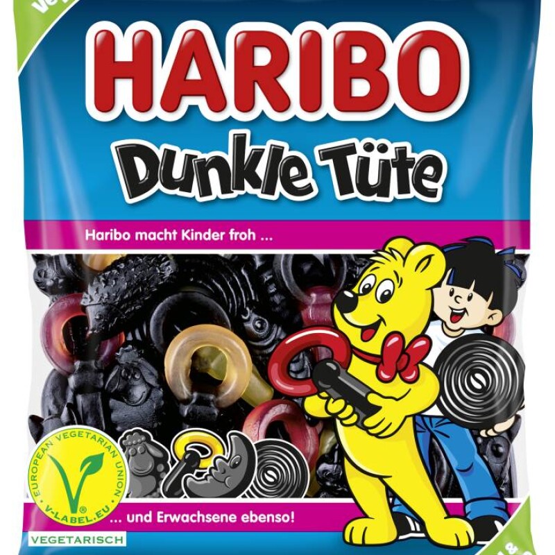 HARIBO DUNKLE TUETE  1175 G.