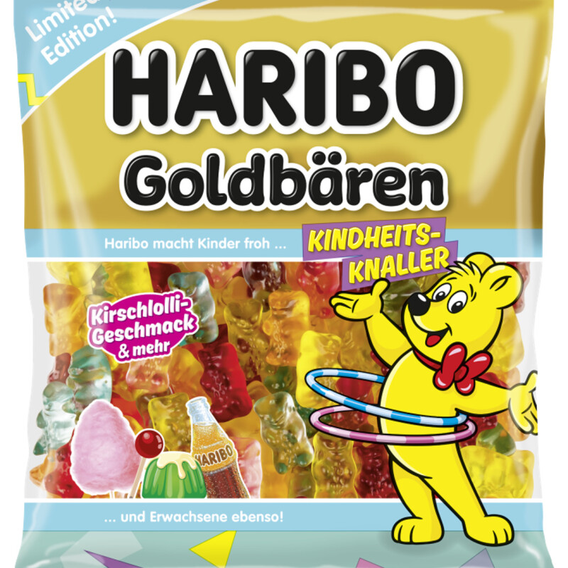 HARIBO GOLDBAEREN KINHEITSKNALLER  175 G.