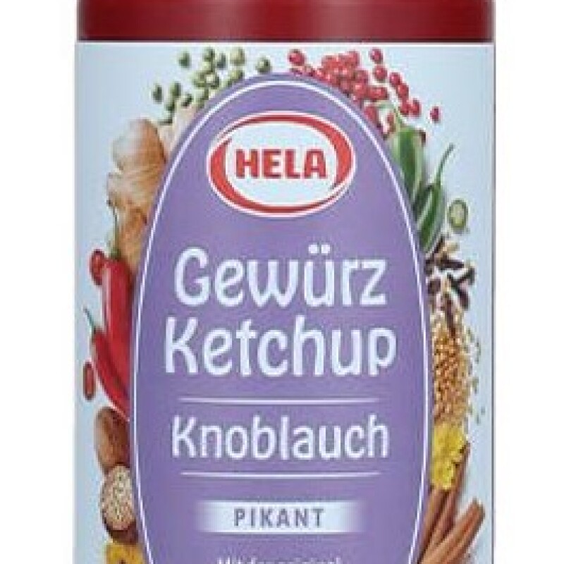 HELA KNOBLAUCH GEWURZ KETCHUP300 ML.