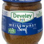 DEVELEY ORIGINAL WEISWURST SENF 250 ML. GLASS