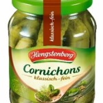 HENGSTENBERG CORNICHONS 370 ML.  GLASS