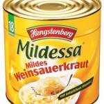 HENGSTENBERG MILDESSA WEINSAUERKRAUT  1/ 21 LB.  CAN