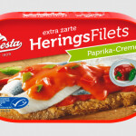 HAWESTA HERRING FILLETS IN PAPRIKA CREME  200 G.