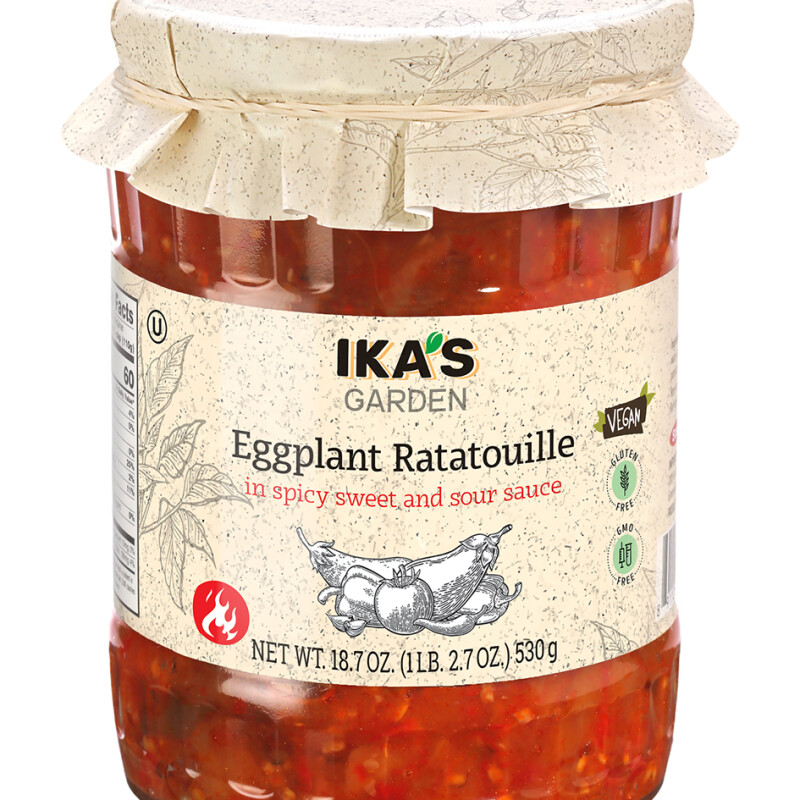 IKA'S GARDEN EGGPLANT RATATOUILLE 18.7 OZ. (530 G.)