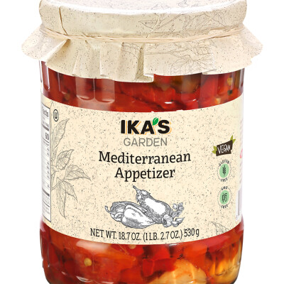 IKA'S GARDEN MEDITERRANEAN APPETIZER 18.7 OZ. (530 G.)