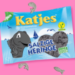 KATJES SALZIGE HERINGE  175 G.