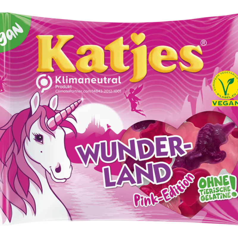 KATJES WUNDERLAND PINK EDITION 200 G.